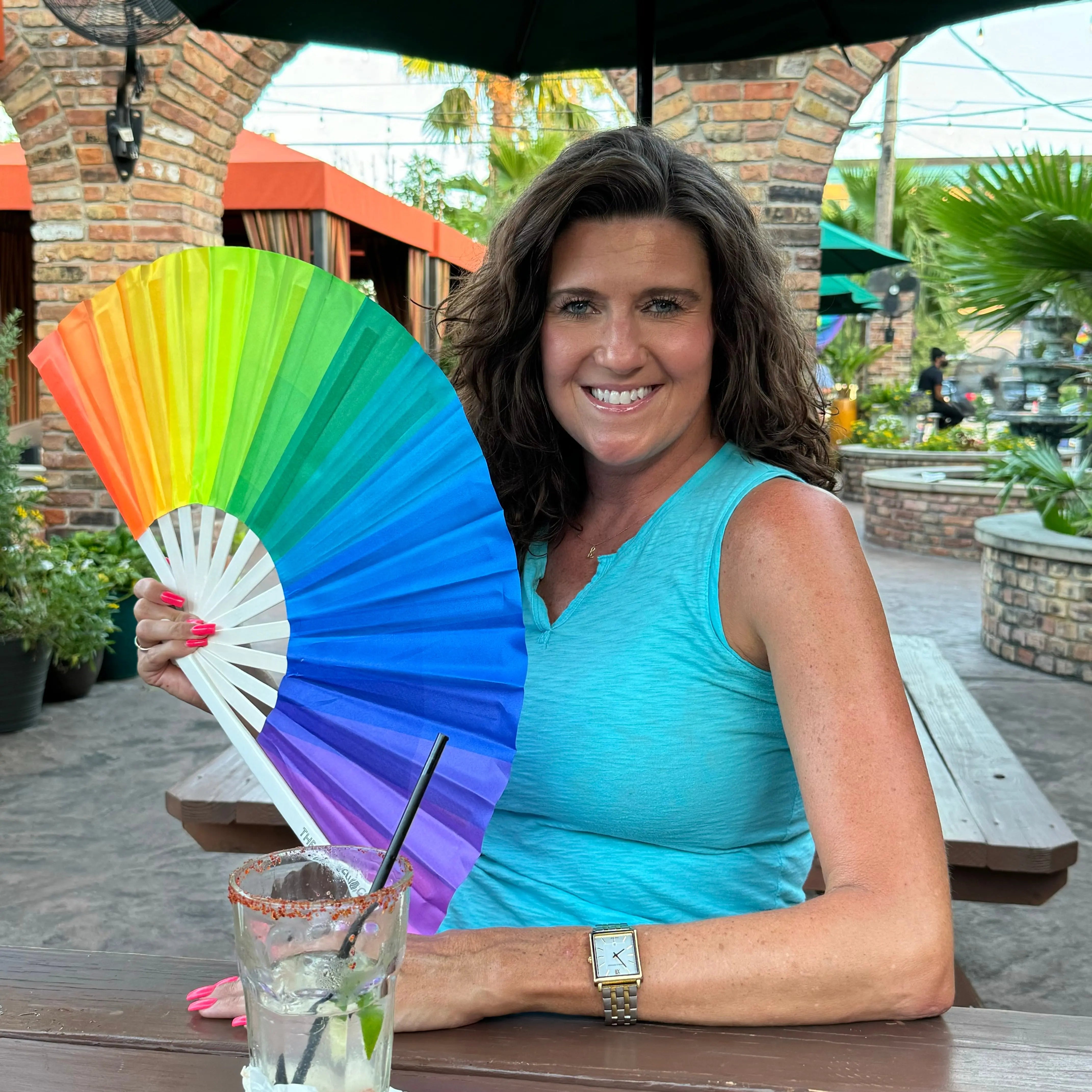Over The Rainbow Fan
