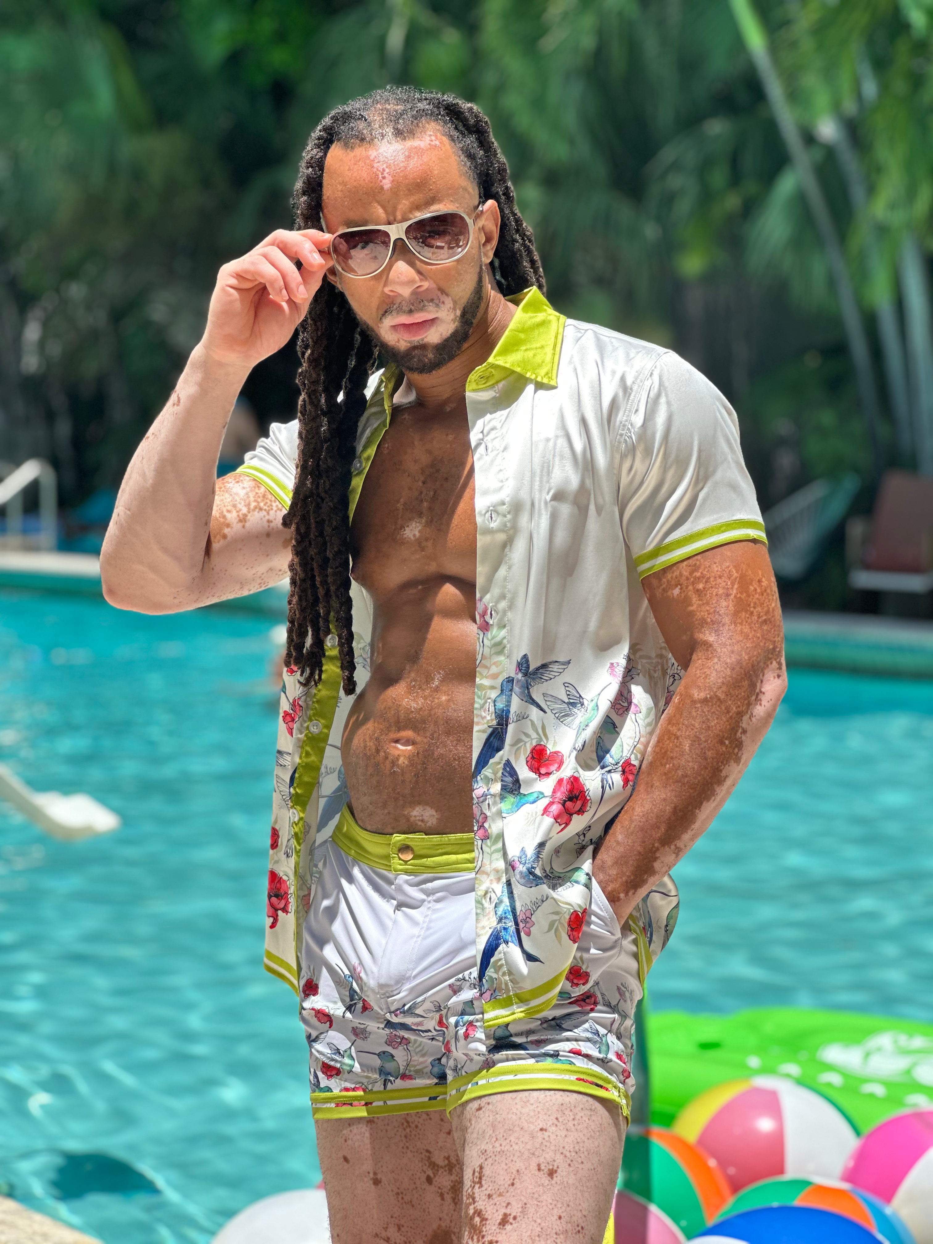 Hummingbirds Shorts | MEN SHORTS | KBAYO | OUTFAIR | OUTFAIR