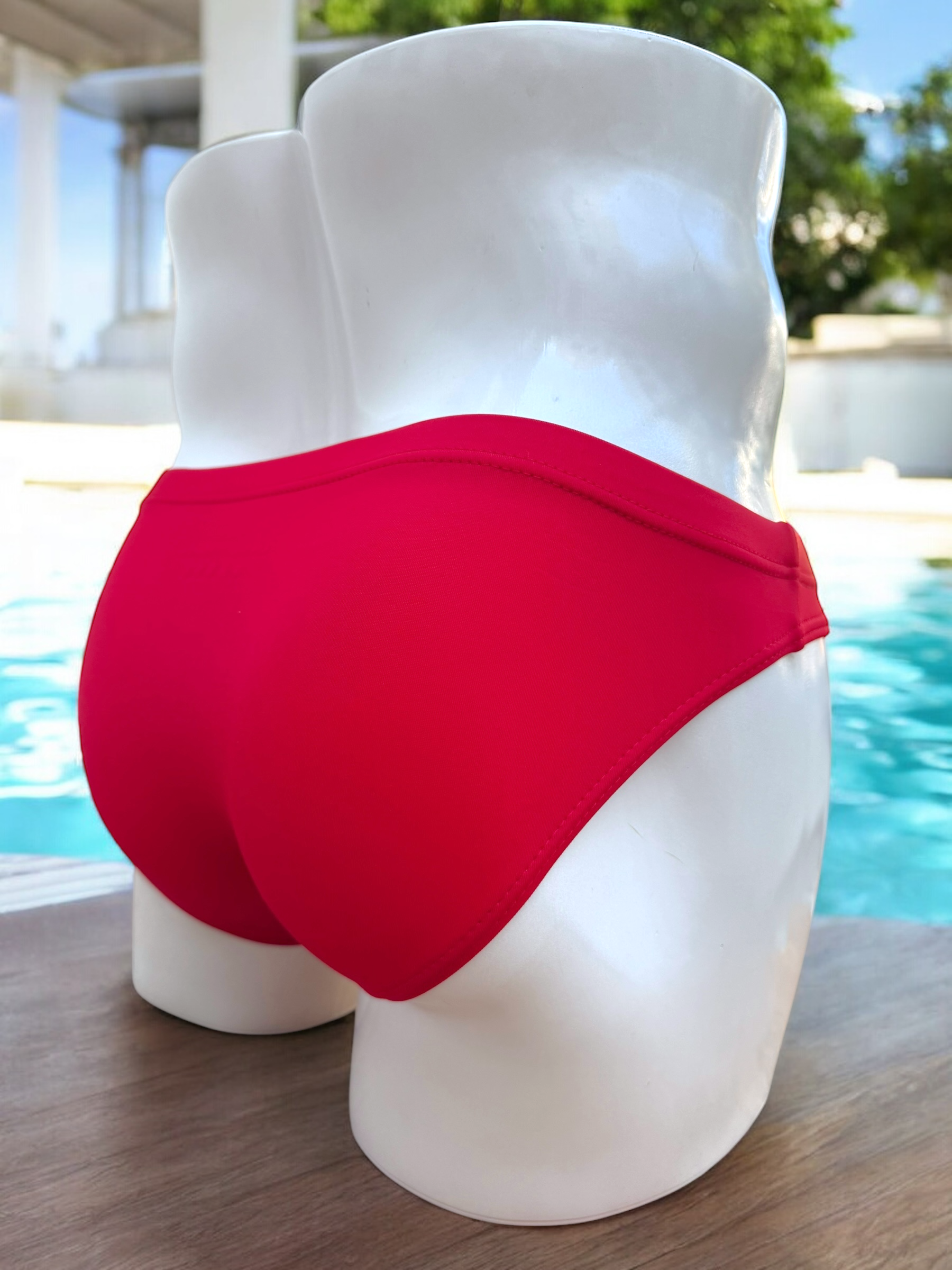 BuckleBold Red | MEN SWIMWEAR | ETHAN UNDERWEAR | OUTFAIR | OUTFAIR