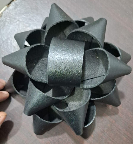 Leather Bows by The Otter and The Fox - front view