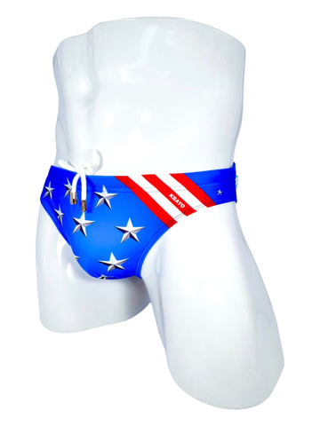 Patriot Glam Swimsuit | MEN SWIMWEAR | KBAYO | OUTFAIR | OUTFAIR