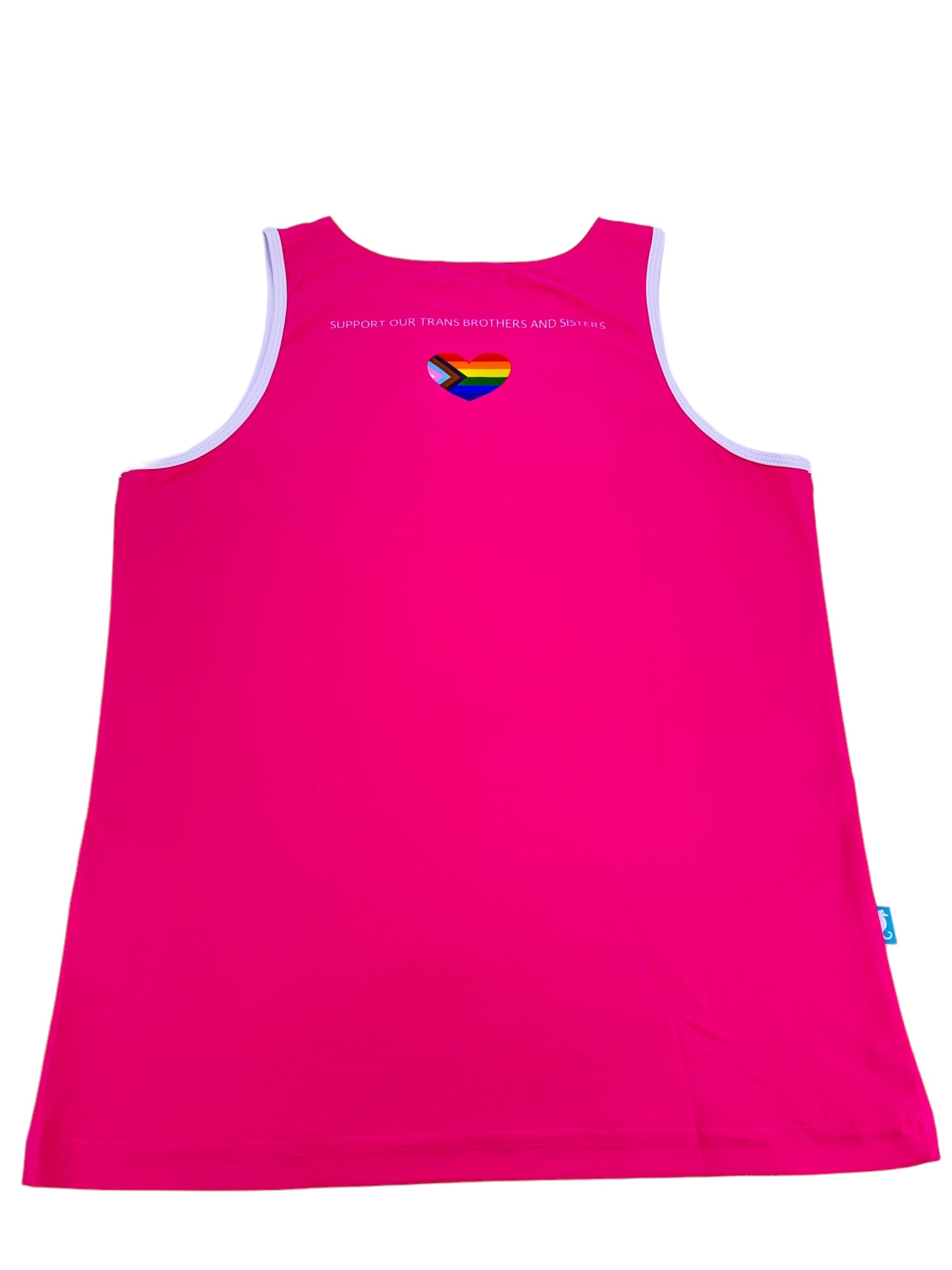PRIDE POWER Pink Tank Top | MEN TANK TOP | KBAYO | OUTFAIR | OUTFAIR