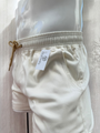 White Drill Shorts 2.5 Inch