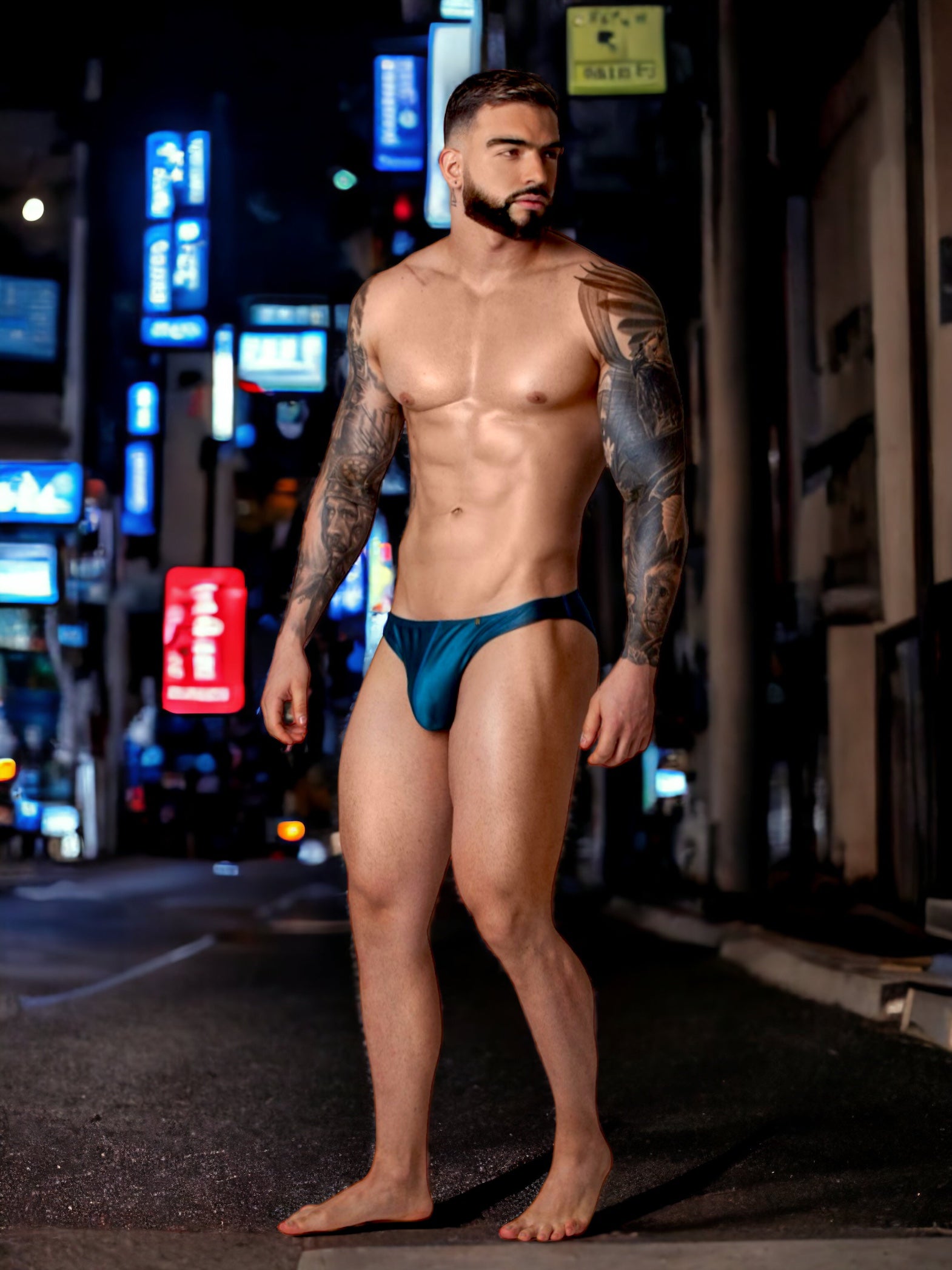 ADONIS LUXURY SAPPHIRE | MEN SWIMWEAR | XPARTACUS | OUTFAIR | OUTFAIR