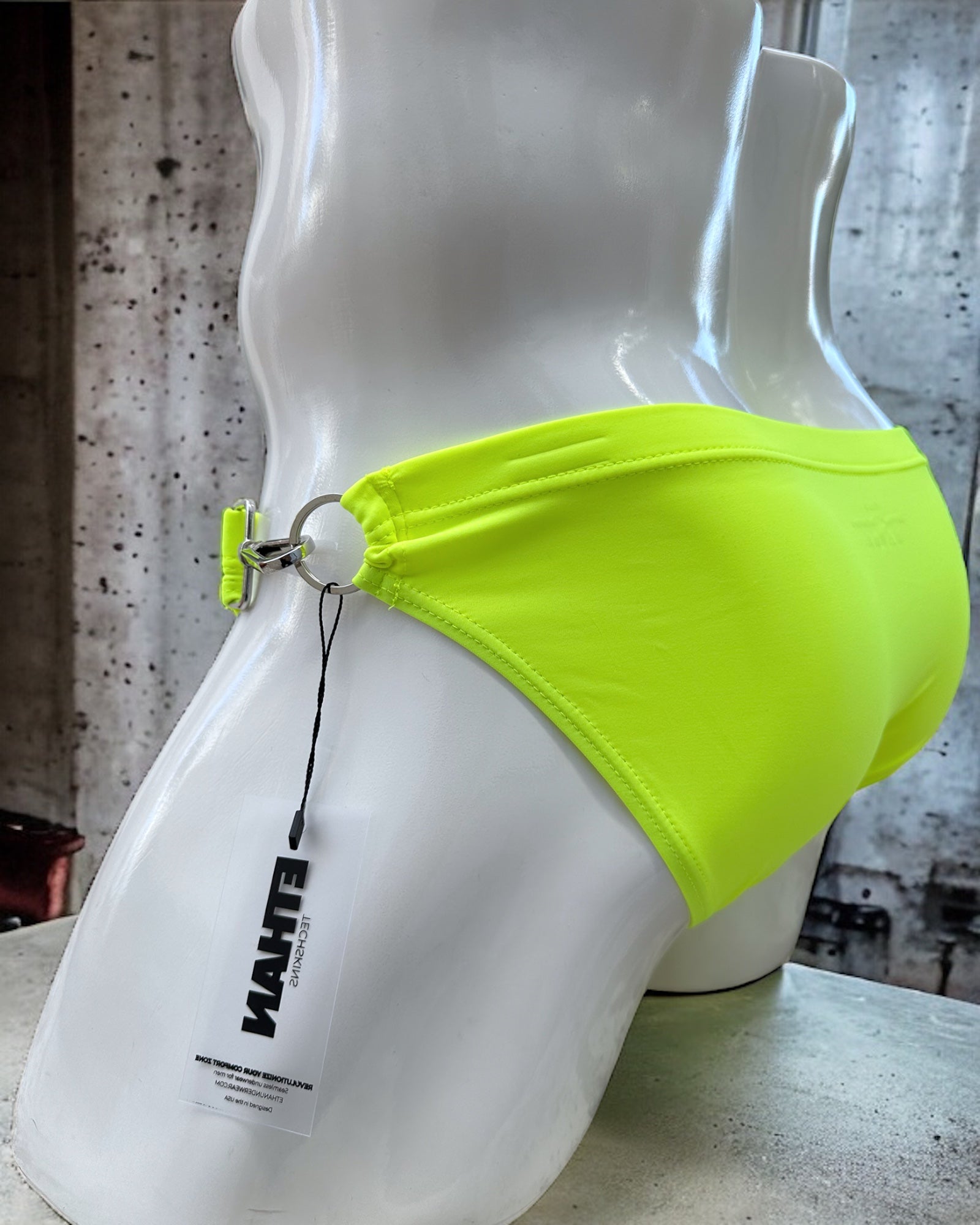 BuckleBold Yellow | MEN SWIMWEAR | ETHAN UNDERWEAR | OUTFAIR | OUTFAIR