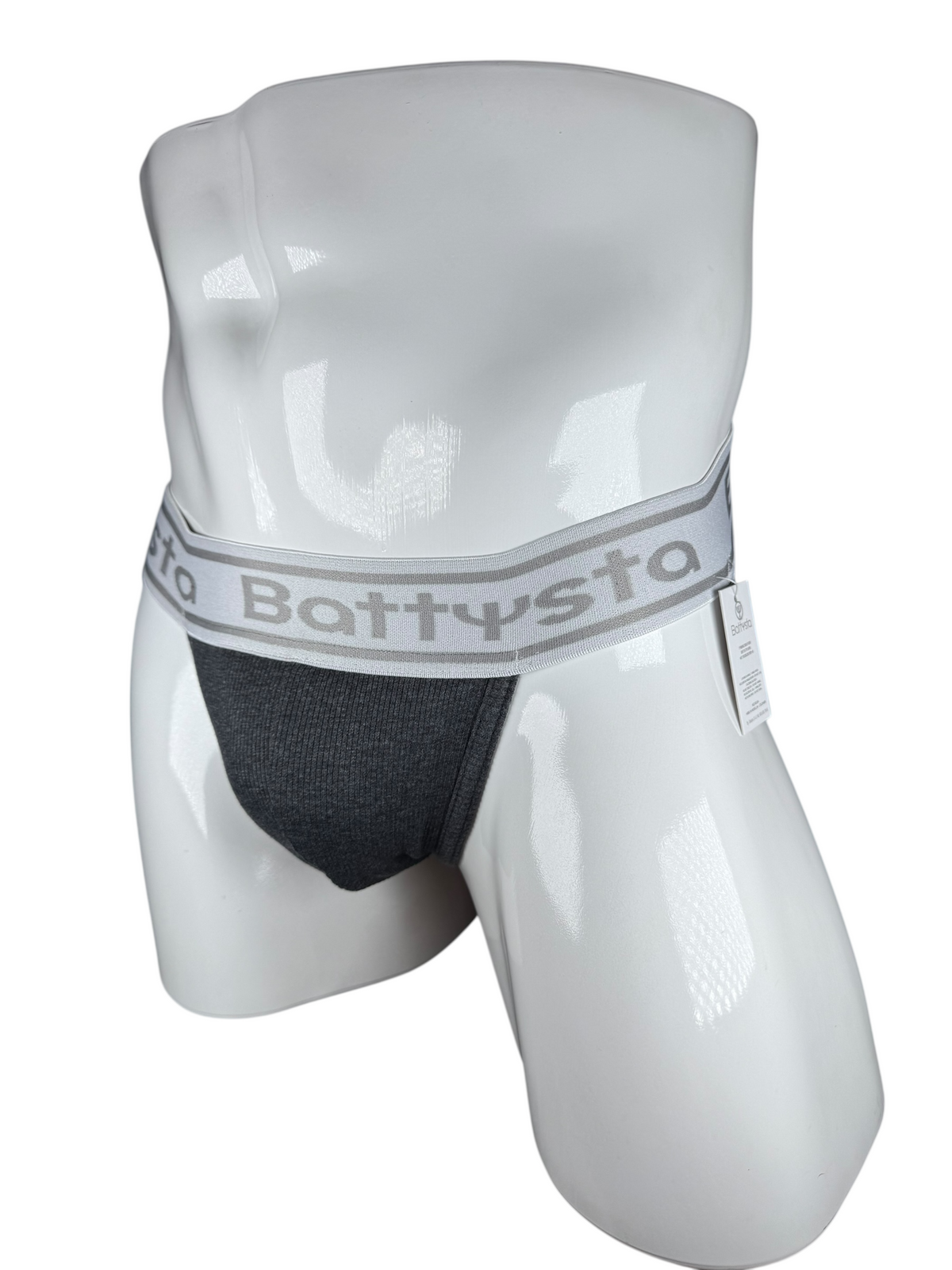 Grey Jockstrap | MEN UNDERWEAR | BATTYSTA | OUTFAIR | OUTFAIR