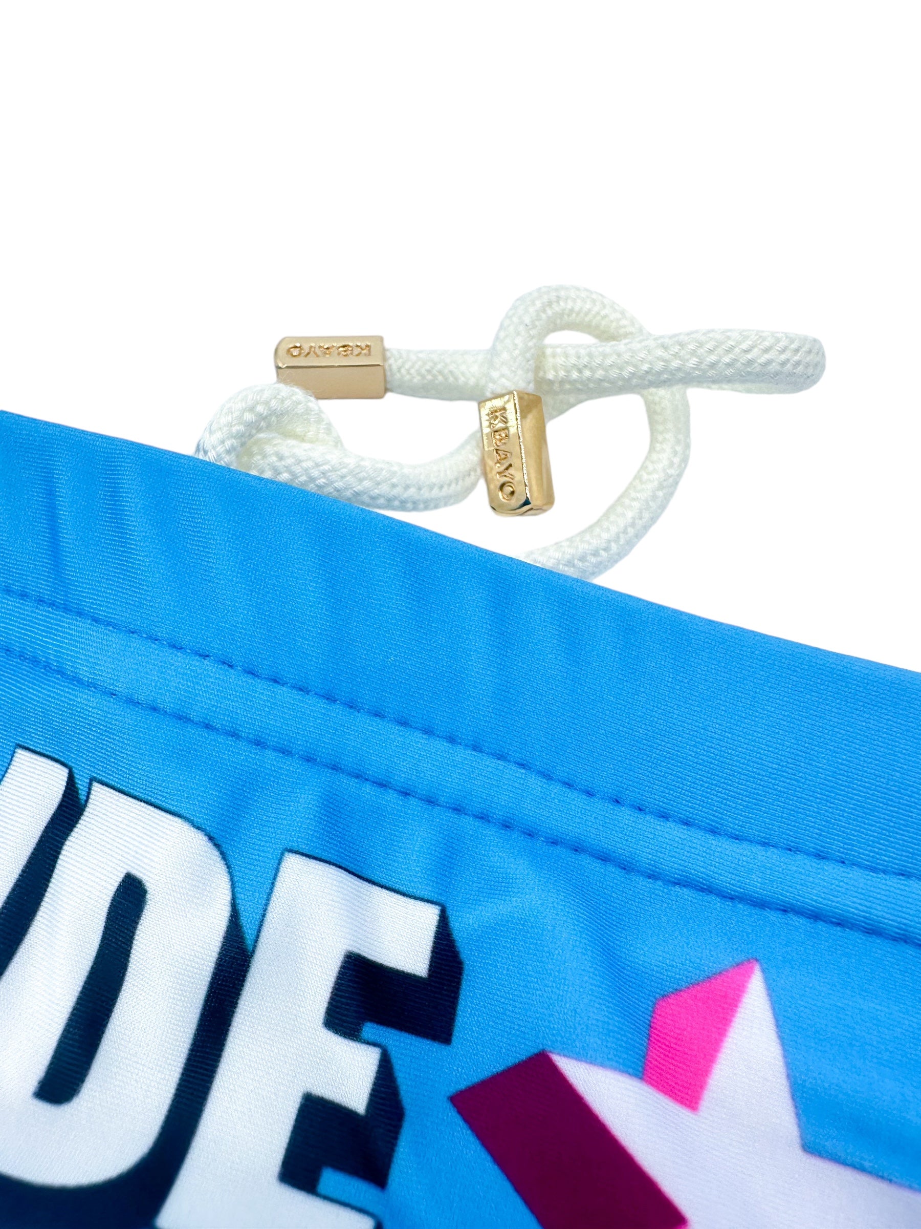 PRIDE POWER Light Blue Swimsuit | MEN SWIMWEAR | KBAYO | OUTFAIR | OUTFAIR