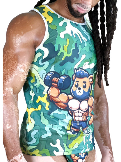 CAMOFLEX Tank Top | MEN TANK TOP | KBAYO | OUTFAIR | OUTFAIR