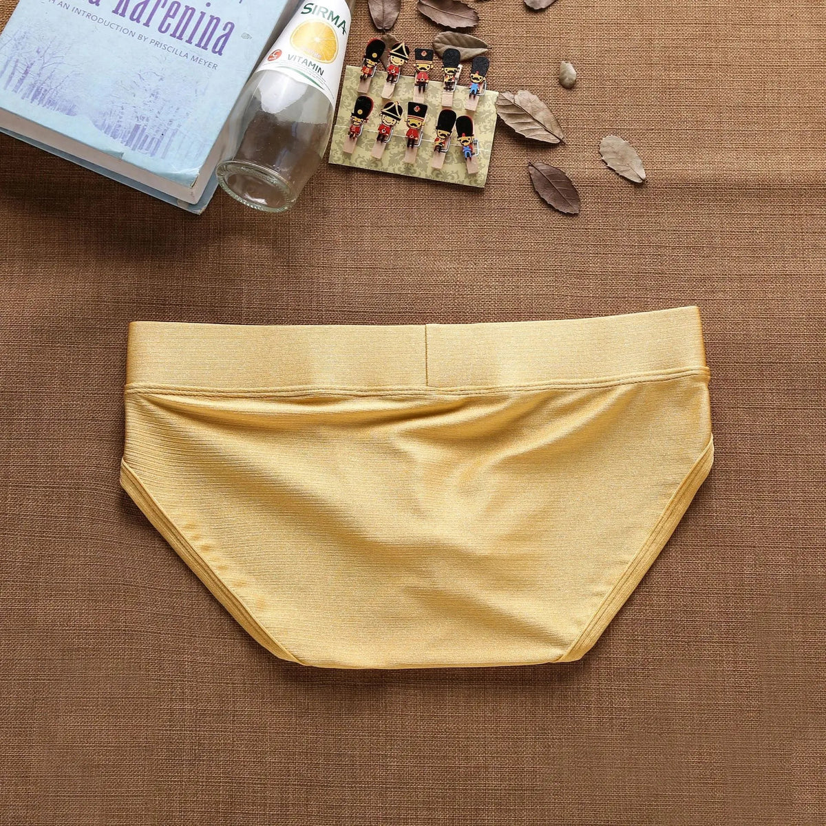 Addicted Solid Silk Briefs