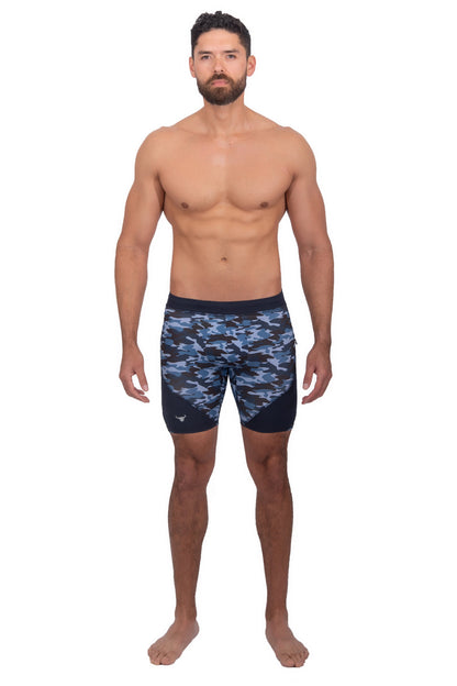 Blue Camo Shorts | MEN Shorts | Matador Meggings | OUTFAIR | OUTFAIR