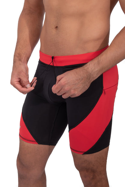 Black/Red Shorts | MEN Shorts | Matador Meggings | OUTFAIR | OUTFAIR