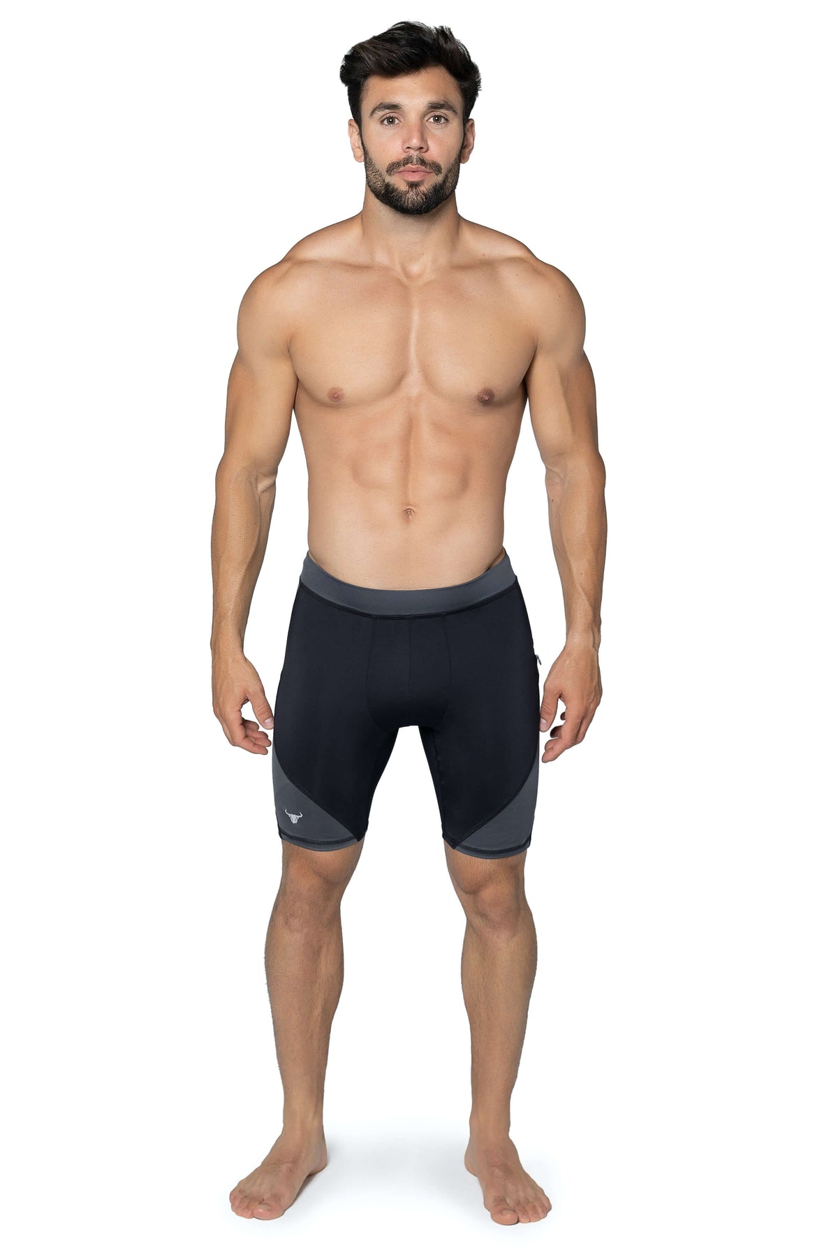 Black/Gray Shorts | MEN Shorts | Matador Meggings | OUTFAIR | OUTFAIR