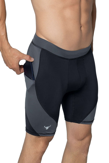 Black/Gray Shorts | MEN Shorts | Matador Meggings | OUTFAIR | OUTFAIR