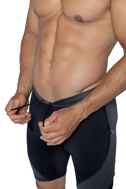 Black/Gray Shorts | MEN Shorts | Matador Meggings | OUTFAIR | OUTFAIR