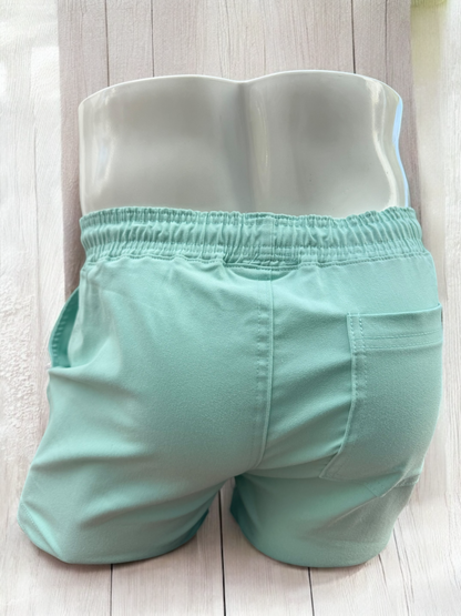 Mint Drill Shorts 2.5 Inch | MEN SHORTS | BATTYSTA | OUTFAIR | OUTFAIR