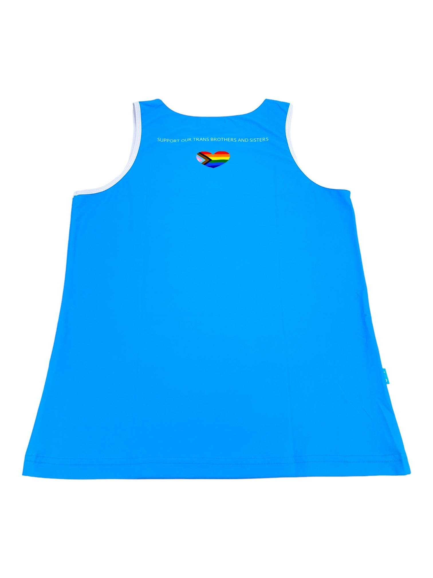 PRIDE POWER Light Blue Tank Top | MEN TANK TOP | KBAYO | OUTFAIR | OUTFAIR