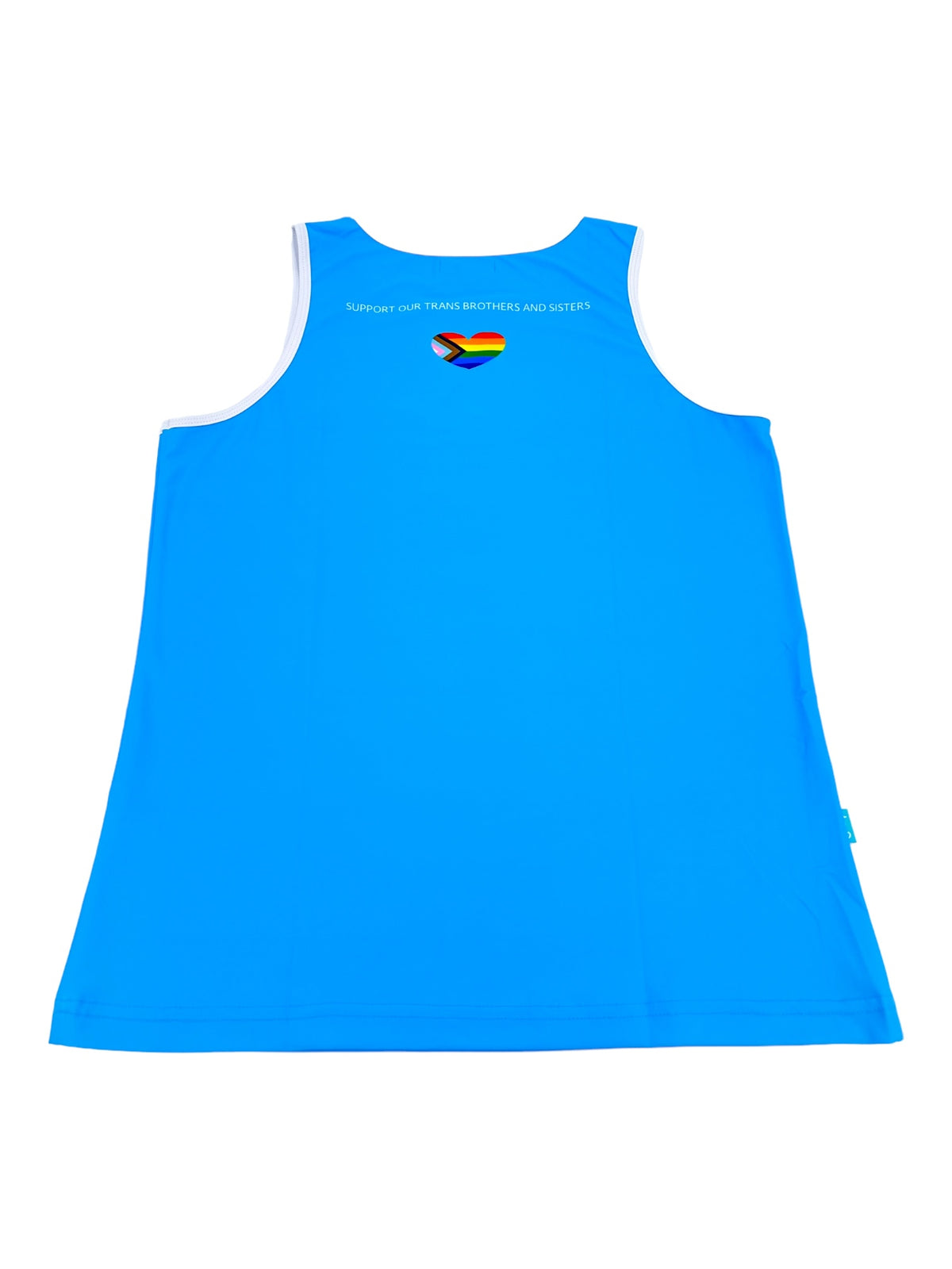 PRIDE POWER Light Blue Tank Top | MEN TANK TOP | KBAYO | OUTFAIR | OUTFAIR