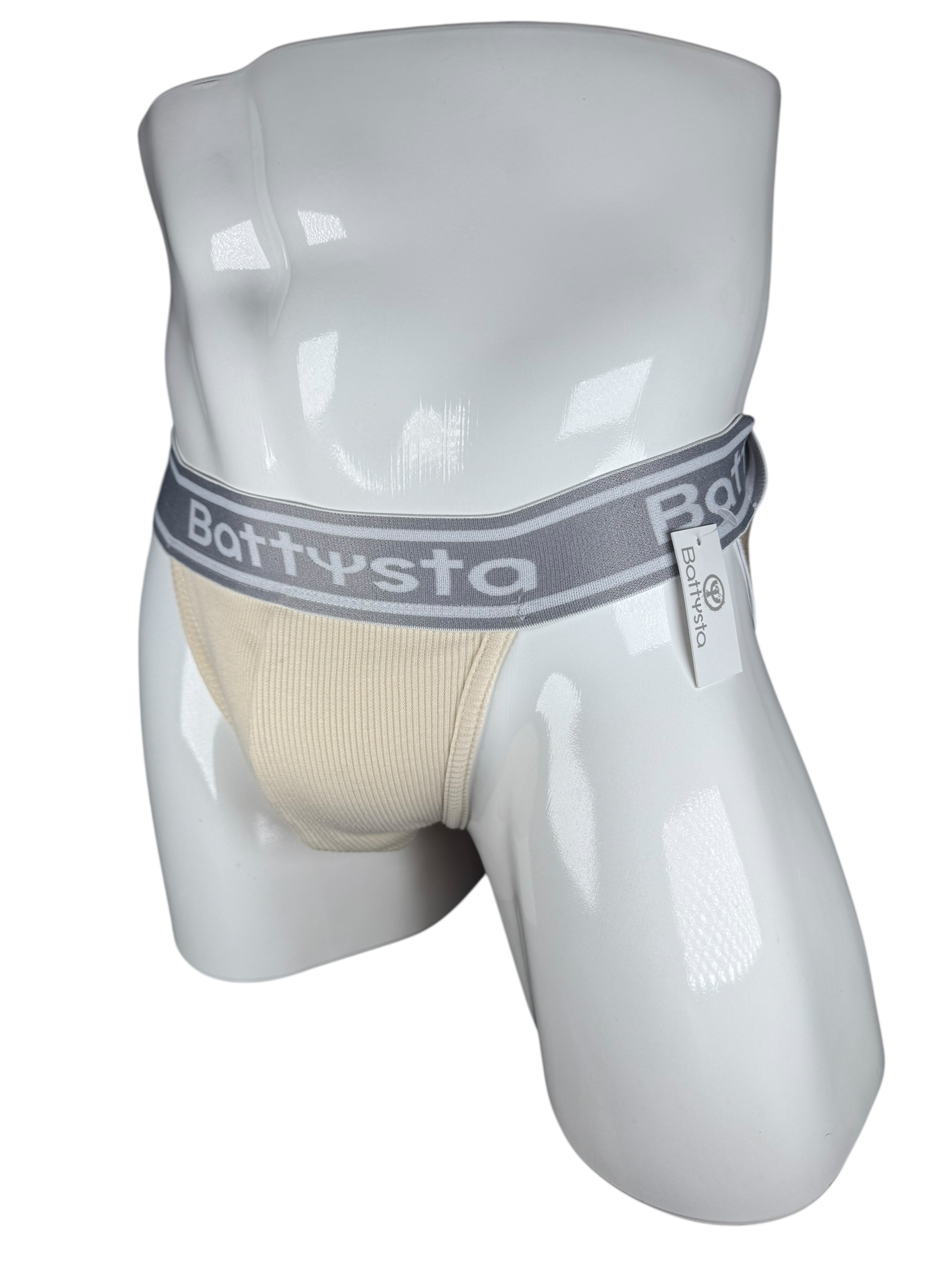 Cream Jockstrap | MEN UNDERWEAR | BATTYSTA | OUTFAIR | OUTFAIR