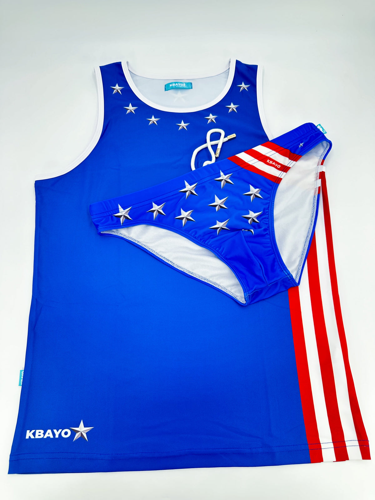 Patriot Glam Swimsuit | MEN SWIMWEAR | KBAYO | OUTFAIR | OUTFAIR
