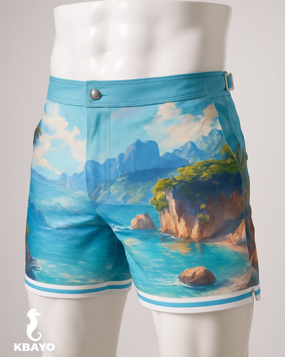 BRAVA CALA SHORTS | MEN SHORTS | KBAYO | OUTFAIR | OUTFAIR