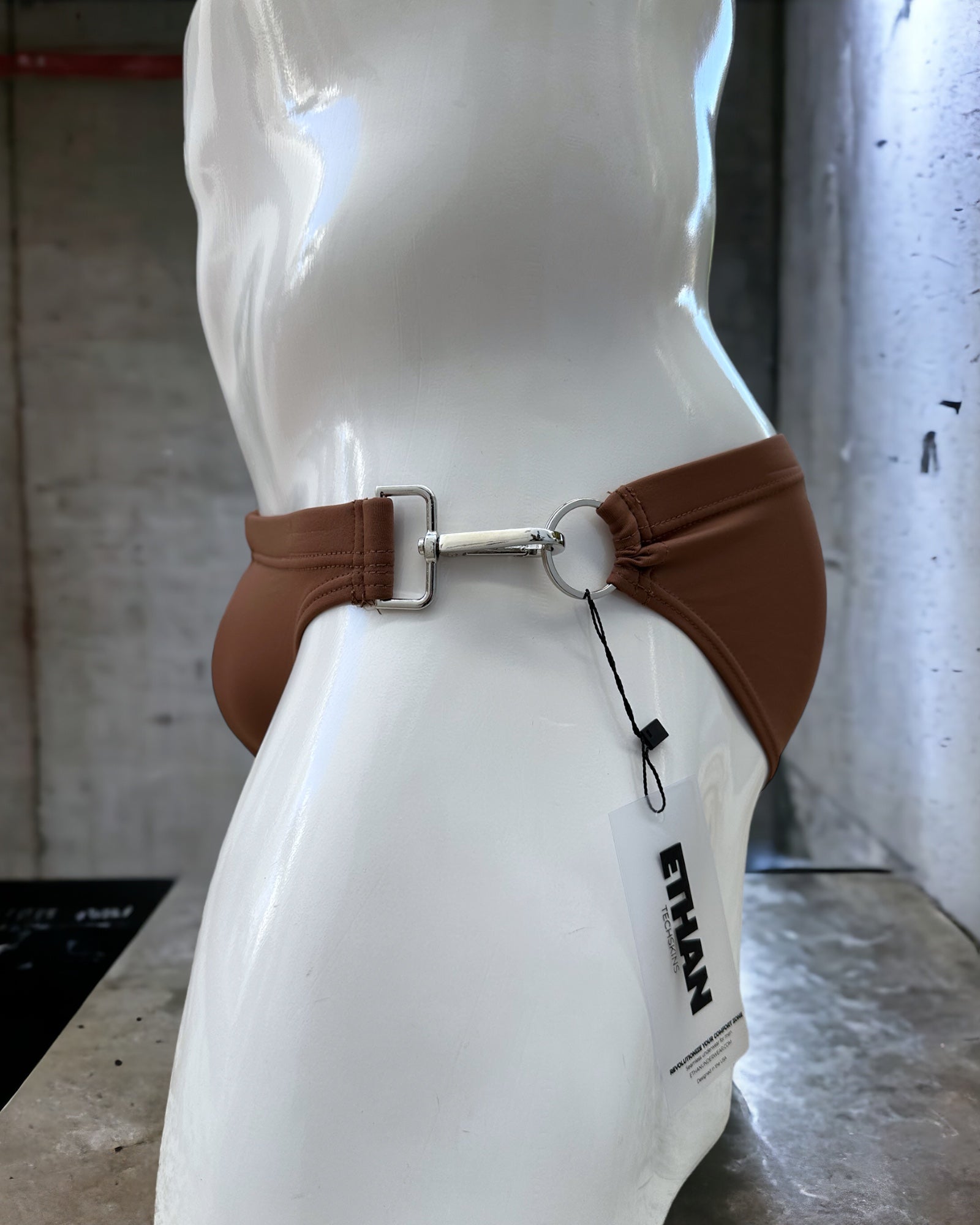 BuckleBold Chocolate | MEN SWIMWEAR | ETHAN UNDERWEAR | OUTFAIR | OUTFAIR