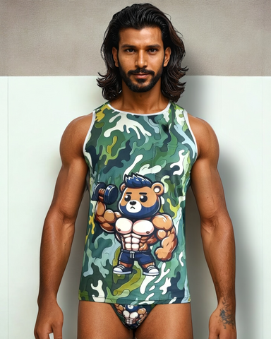 CAMOFLEX Tank Top | MEN TANK TOP | KBAYO | OUTFAIR | OUTFAIR