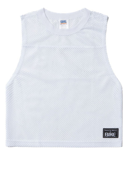 BIKE Athletic Men's activewear BAM135 Sleeveless Practice Jersey - Performance Color White