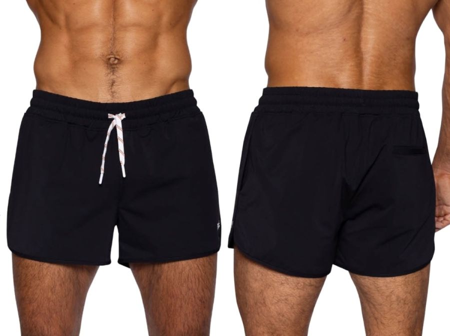 BIKE Athletic Men's activewear BAM200 Track Short Color Color Black