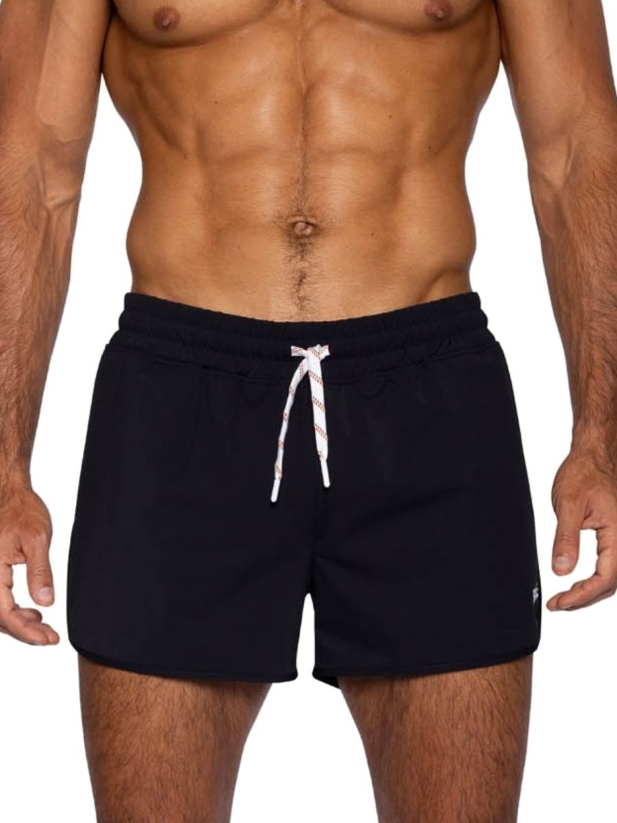 BIKE Athletic Men's activewear BAM200 Track Short Color Color Black