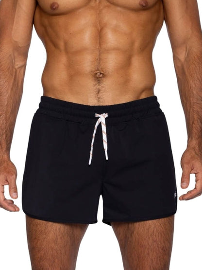 BIKE Athletic Men's activewear BAM200 Track Short Color Color Black