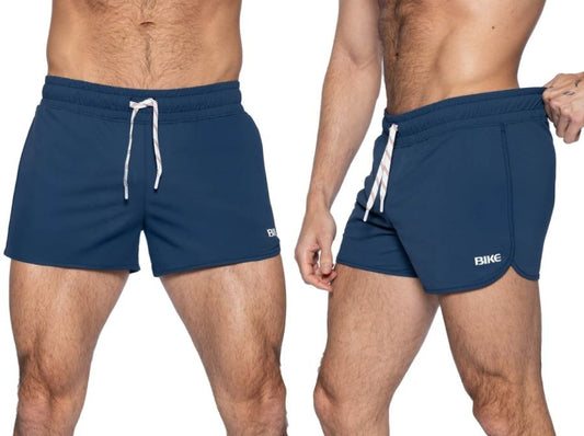 BIKE Athletic Men's activewear BAM200 Track Short Color Color Navy