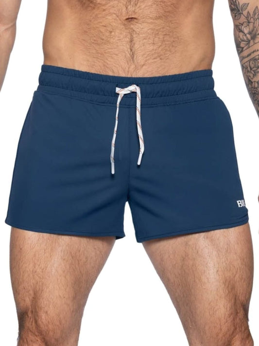 BIKE Athletic Men's activewear BAM200 Track Short Color Color Navy