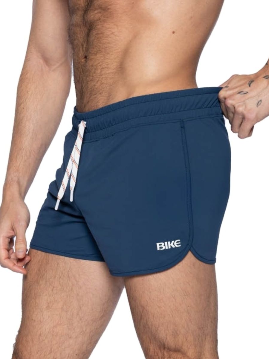 BIKE Athletic Men's activewear BAM200 Track Short Color Color Navy