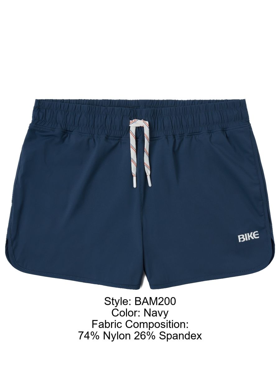 BIKE Athletic Men's activewear BAM200 Track Short Color Color Navy