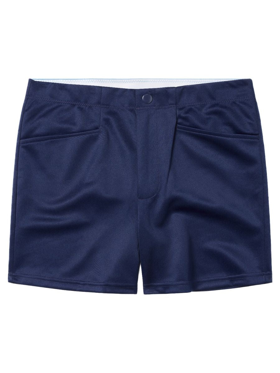 BIKE Athletic Men's activewear BAM207 Coaches Short 5 inch Inseam Color Color Navy
