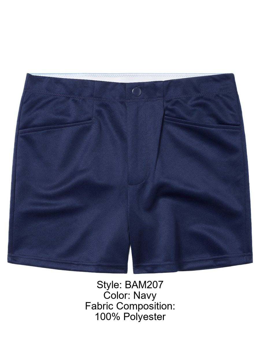 BIKE Athletic Men's activewear BAM207 Coaches Short 5 inch Inseam Color Color Navy - view 9