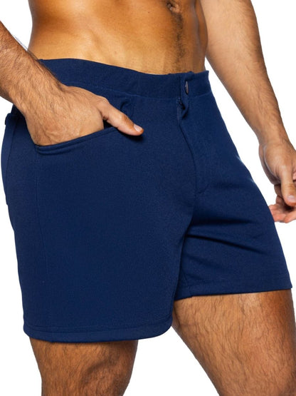 BIKE Athletic Men's activewear BAM207 Coaches Short 5 inch Inseam Color Color Navy - view 6