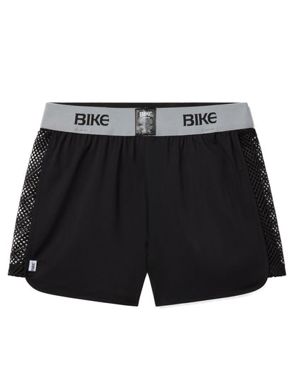 BIKE Athletic Men's activewear BAM225 Peek-a-boo Jock Short Color Black