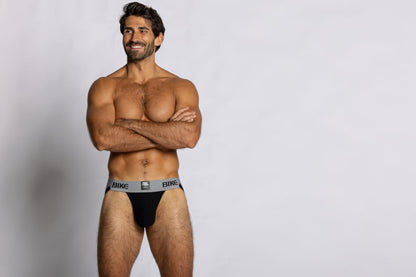 BIKE Athletic Men's Underwear BAS303 Classic Jockstrap Color Black