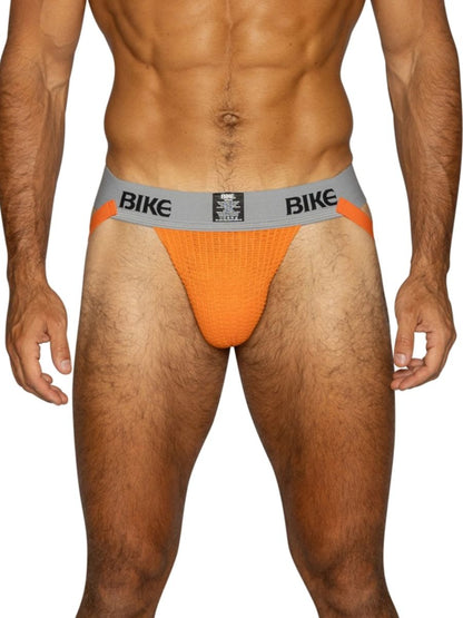 BIKE Athletic BAS304 Men's Underwear Classic Jockstrap Color Orange