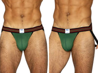 Performance Green Mesh Jockstrap - view 1
