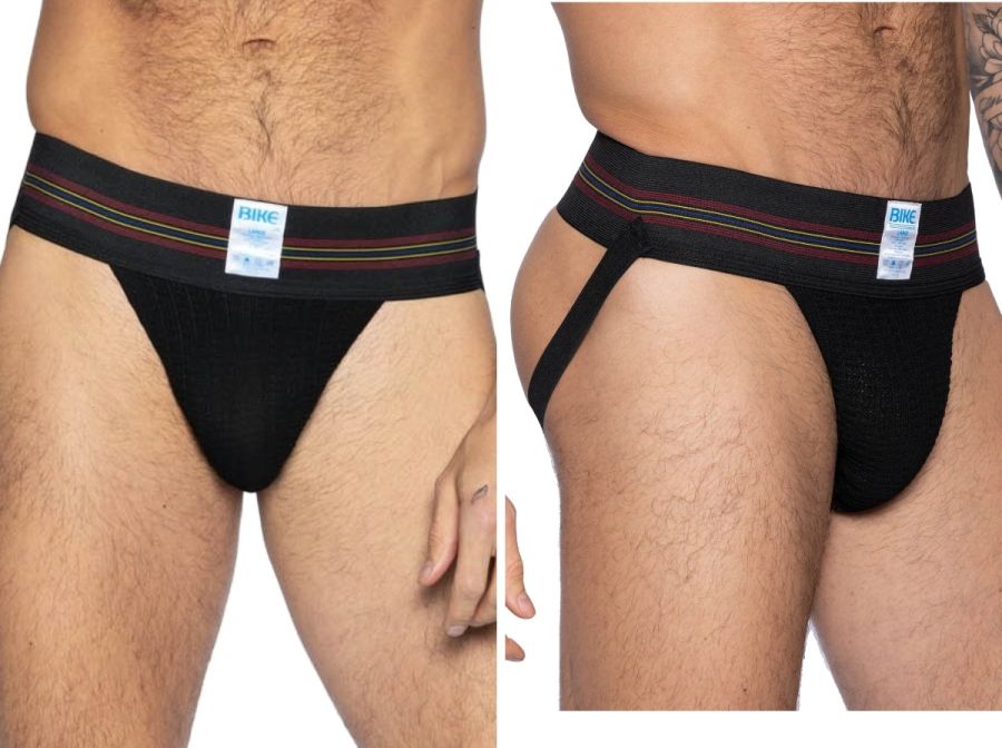 Original Number 10 Black Jockstrap - view 1