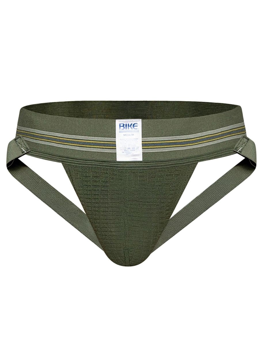 BIKE Athletic Original Number 10 Jockstrap - Olive
