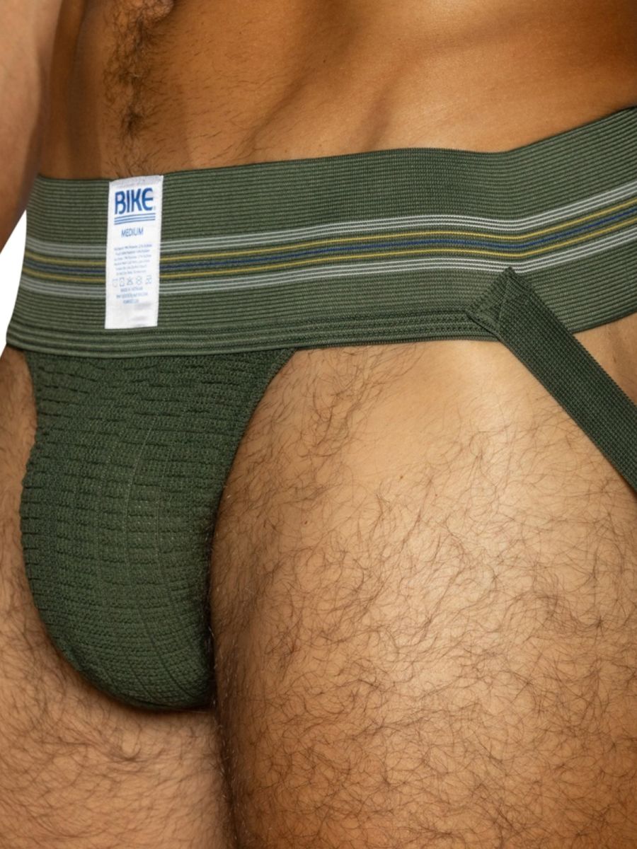 BIKE Athletic Original Number 10 Jockstrap - Olive