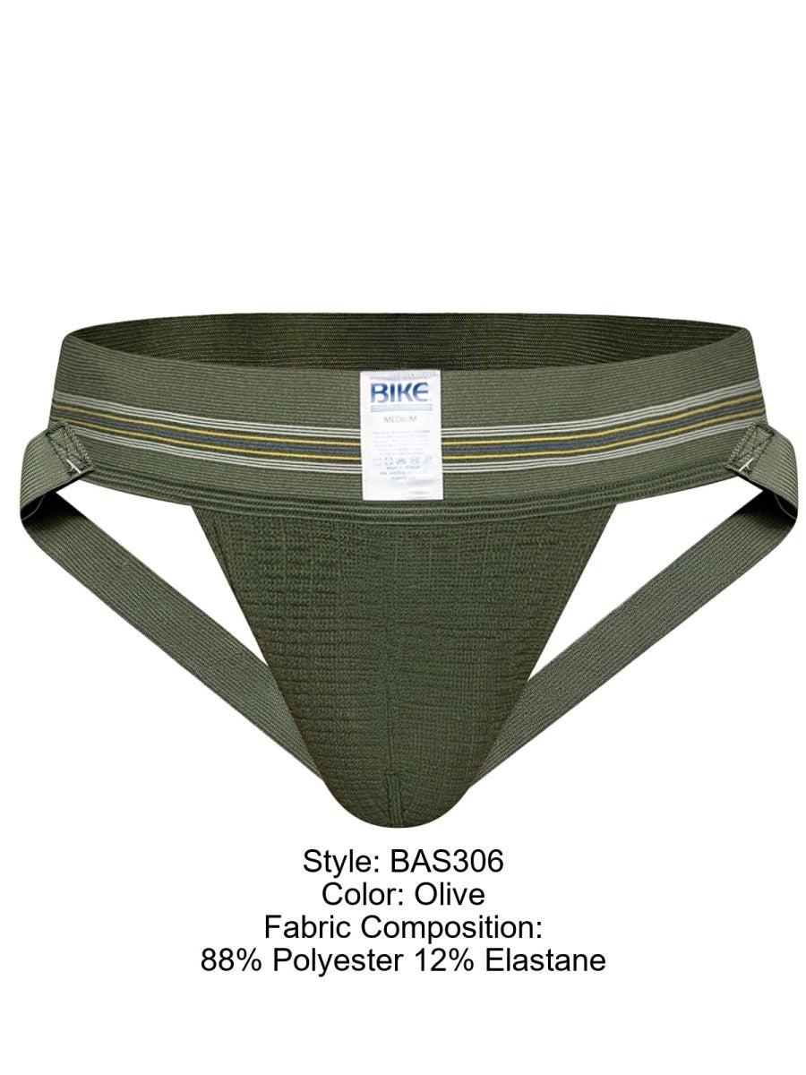 BIKE Athletic Original Number 10 Jockstrap - Olive