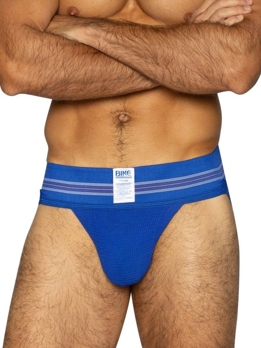 BIKE Athletic Men's Underwear BAS306 Original Number 10 Jockstrap in Color Royal