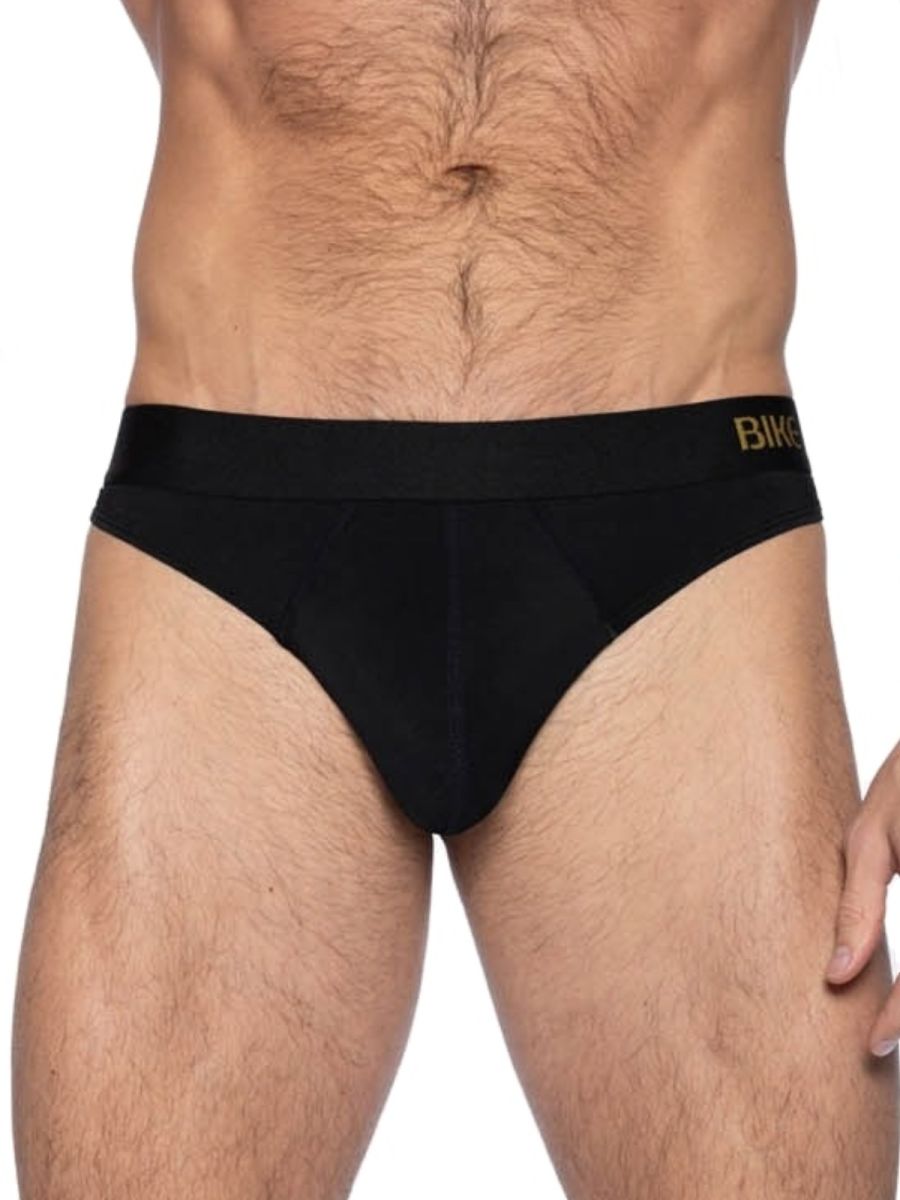 BIKE Athletic Men's Underwear BAS319 Active Thong Color Color Black