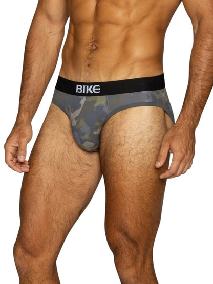 BIKE Athletic BAS327 Men's Underwear Stretch Cotton Brief Color Camo