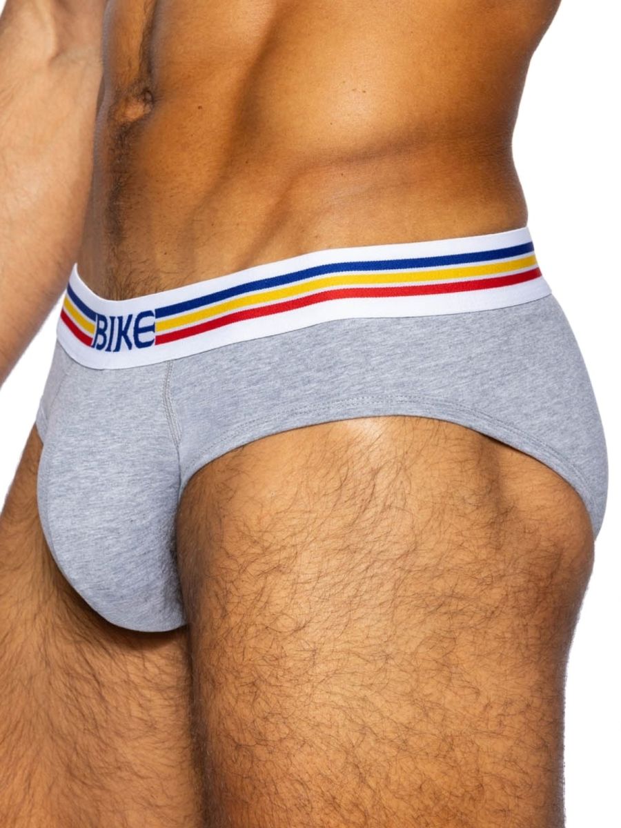 BIKE Athletic Men's Underwear BAS327 Stretch Cotton Brief Color Gray - view 4