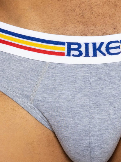 BIKE Athletic Men's Underwear BAS327 Stretch Cotton Brief Color Gray - view 6